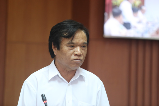 Ông Phan Văn Chín - Giám đốc Sở Tài chính Quảng Nam.