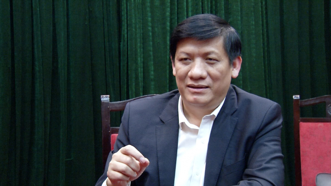 Quyền Bộ trưởng Bộ Y tế Nguyễn Thanh Long.