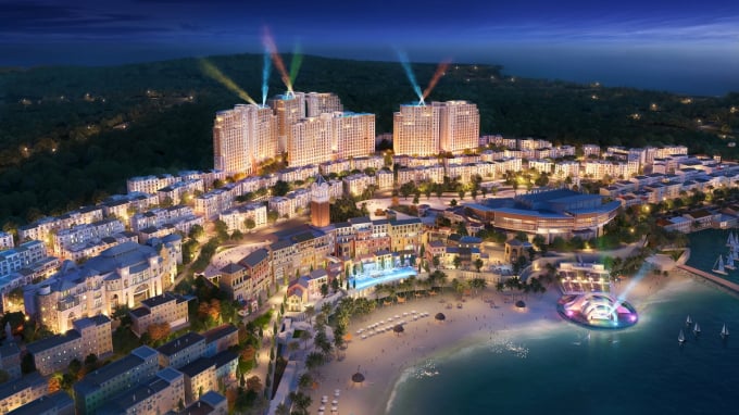 Dự án phức hợp Sun Grand City Hillside Residence do Sun Group đầu tư tại thị trấn Địa Trung Hải, Nam Phú Quốc.