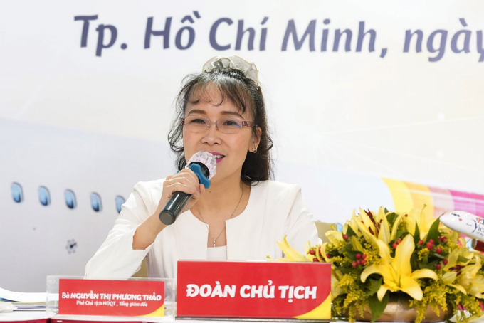 Tổng giám đốc Vietjet Nguyễn Thị Phương Thảo khẳng định phía trước là tương lai tốt đẹp. Ảnh: Hữu Tài.