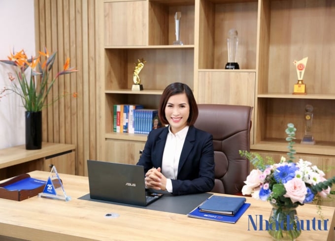 Tân Chủ tịch Ngân hàng NCB Bùi Thị Thanh Hương.