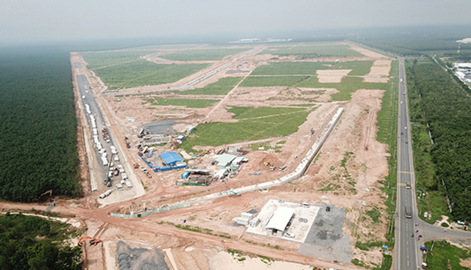 Dự án KDC - TĐC Lộc An Bình Sơn nơi đang tiến hành các gói thầu xây dựng