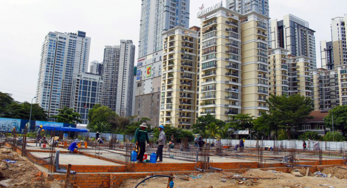 dự án Khu nhà ở quy mô 4,8ha, tại phường An Phú đang triển khai xây dựng dù chưa đủ điều kiện