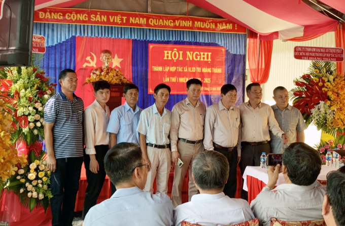 Ra mắt Ban Quản trị, Đoàn chủ tịch và toàn thể thành viên Hợp tác xã VLXD Trí Hoàng Thành