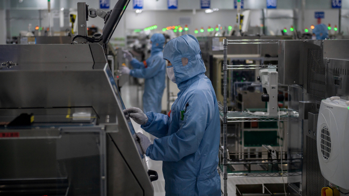 SMIC, hãng sản xuất chip lớn nhất Trung Quốc, là nhân tố quan trọng đối với mục tiêu tự chủ chất bán dẫn của Bắc Kinh, nhằm hiện thực hóa tham vọng dẫn đầu về công nghệ trong tương lai. Ảnh: SCMP