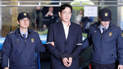 Các công tố viên đề nghị tòa án tuyên ông Lee Jae-yong bản án 9 năm tù giam. Ảnh: Korea Times