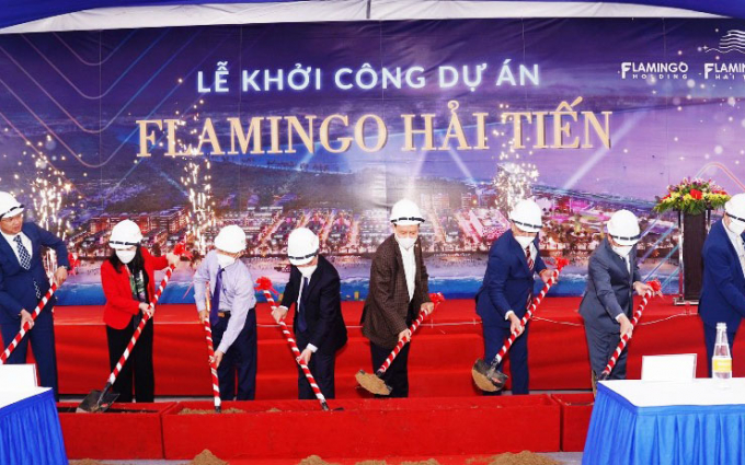 Lễ khởi công dự án Flamingo Hải Tiến