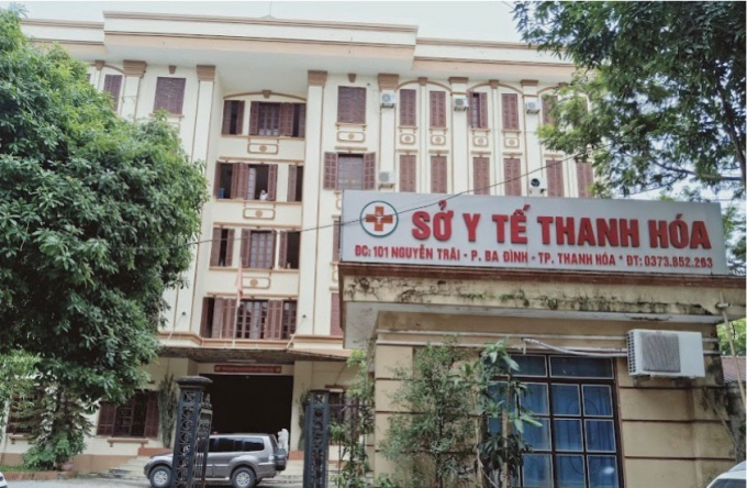 Sở Y Tế tỉnh Thanh Hoá.