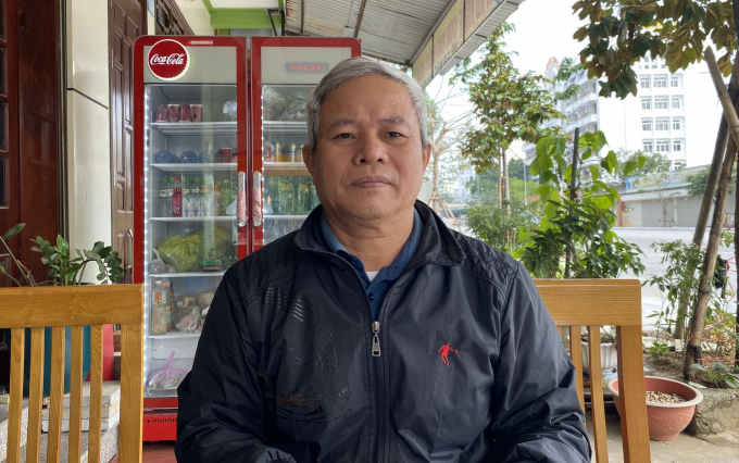 Ông Cao Đăng Sơn - đại diện Công ty TNHH Quy Sơn trao đổi với PV.