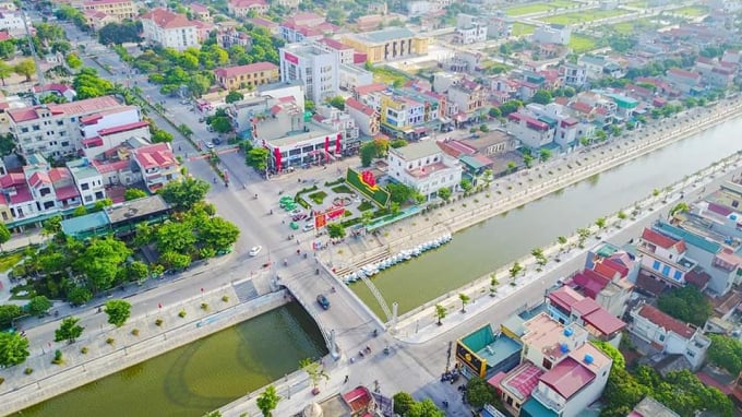 Một góc trung tâm huyện Nga Sơn - Thanh Hoá