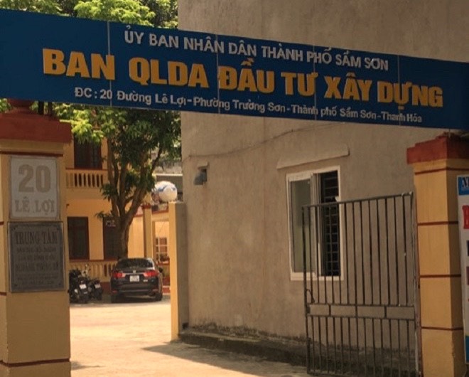 BQL dự án đầu tư và xây dựng thành phố Sầm Sơn.