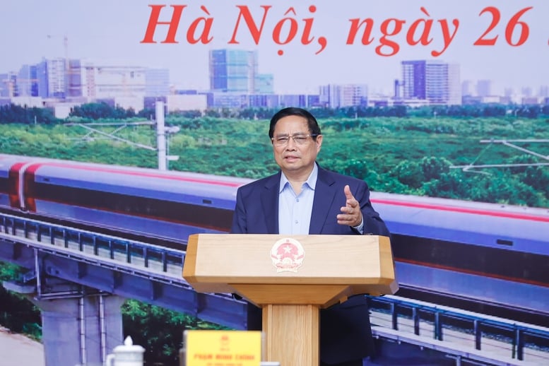 Thủ tướng: Khẩn trương trình Quốc hội các cơ chế đặc thù thống nhất cho tất cả các dự án đường sắt- Ảnh 1.