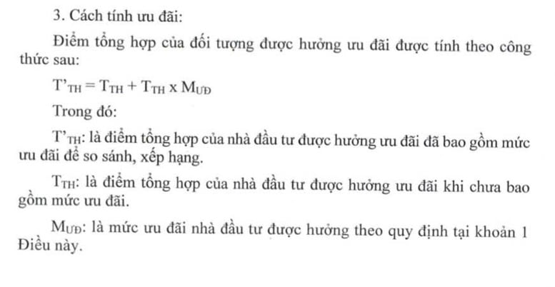 Nhà đầu tư ứng dụng công nghệ cao được ưu đãi 5% khi đánh giá hồ sơ dự thầu- Ảnh 2.