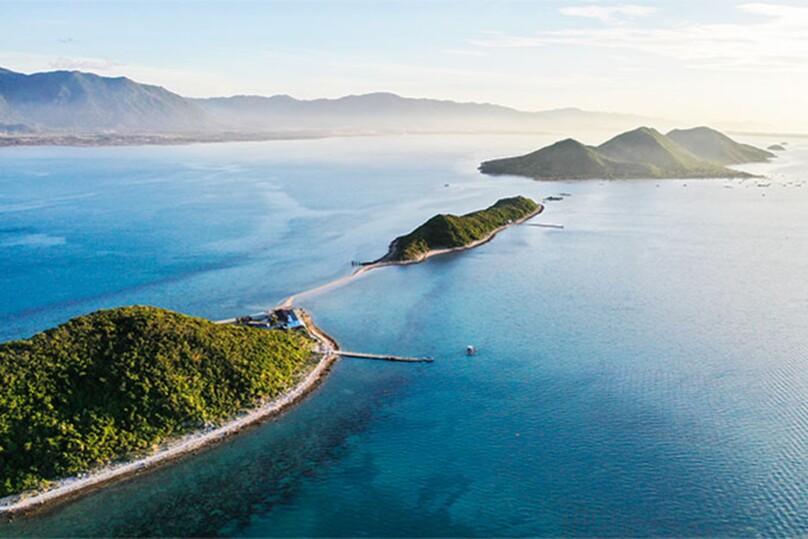  Diep Son Island in Van Phong, central Vietnam. Photo courtesy of Khanh Hoa Newspaper. 