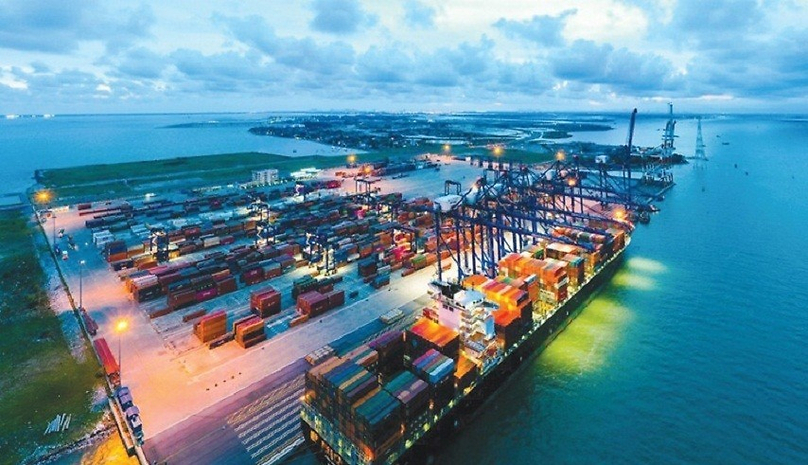 Hai Phong Port in Hai Phong city is northern Vietnam’s logistics hub. Photo courtesy of the port. 