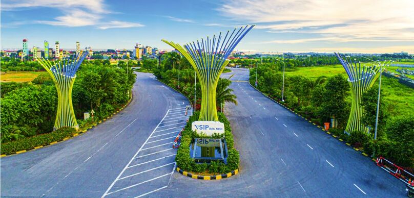 VSIP Bac Ninh Industrial Park in Bac Ninh province, northern Vietnam. Photo courtesy of VSIP Joint Venture Co.