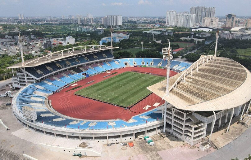 My Dinh National Stadium in Hanoi. Photo courtesy of Vietnam News Agency.