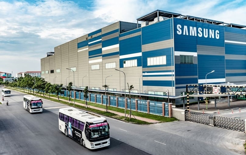 Samsung is the biggest investor and exporter in Vietnam. Photo by The Investor/Phong Cam.