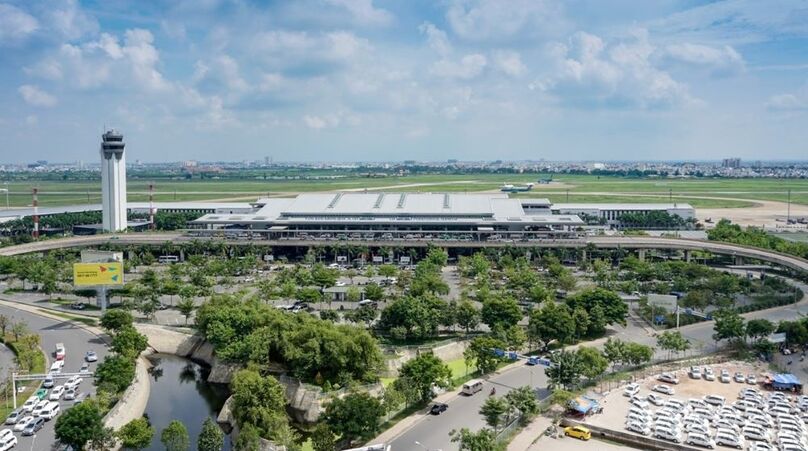 An aerial view of Tan Son Nhat International Airport in Ho Chi Minh City. Photo courtesy of Vietnam News Agency.