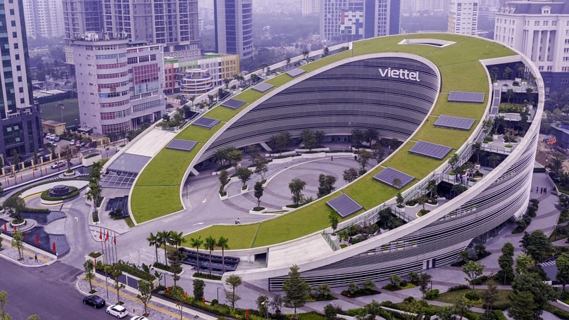 Viettel Group headquarters. Photo courtesy of the Government's portal.