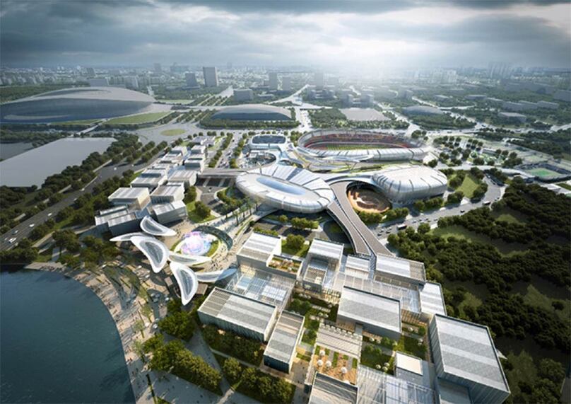 An artist’s impression of the Saigon Sports City project. Photo courtesy of Keppel Land.