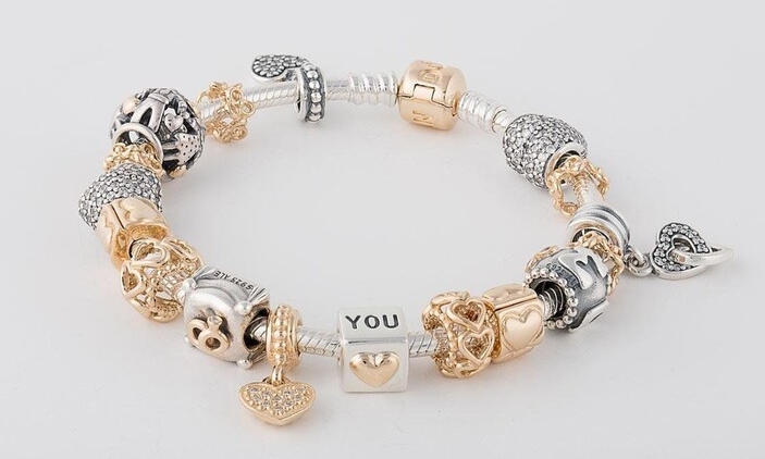 A Pandora bracelet. Photo courtesy of the company.