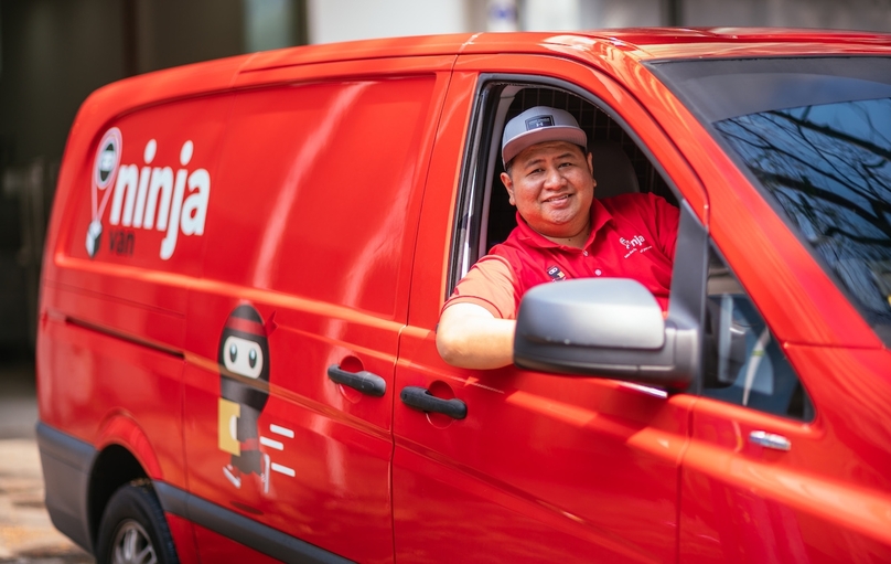 Singapore-based Ninja Van engages in last mile logistics and package delivery. Photo courtesy of the company.