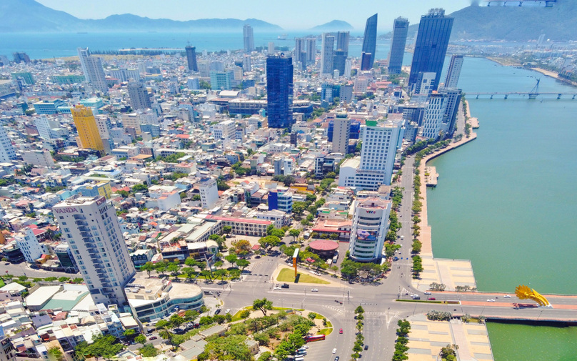 Danang city seen from above. Photo by The Investor/Thanh Van.