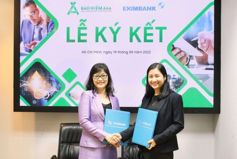 AAA Insurance and Eximbank signed a cooperation agreement n May 19, 2022. Photo courtesy of the insurer.