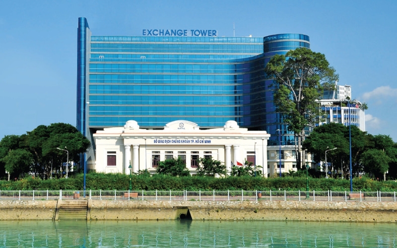 A front view of Ho Chi Minh City Stock Exchange in District 1, HCMC. Photo courtesy of the bourse.