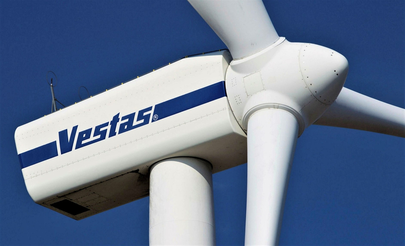 A Vestas wind turbine. Photo courtesy of the corporation.