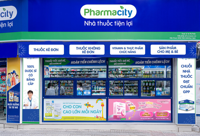  A pharmacity store in Vietnam. Photo courtesy of VOV.