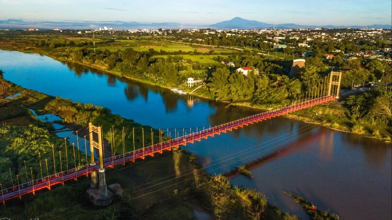 Kon Klor Bridge, a tourist attraction in Kon Tum province, Vietnam's Central Highlands. Photo courtesy of the Ministry of Culture, Sports and Tourism.