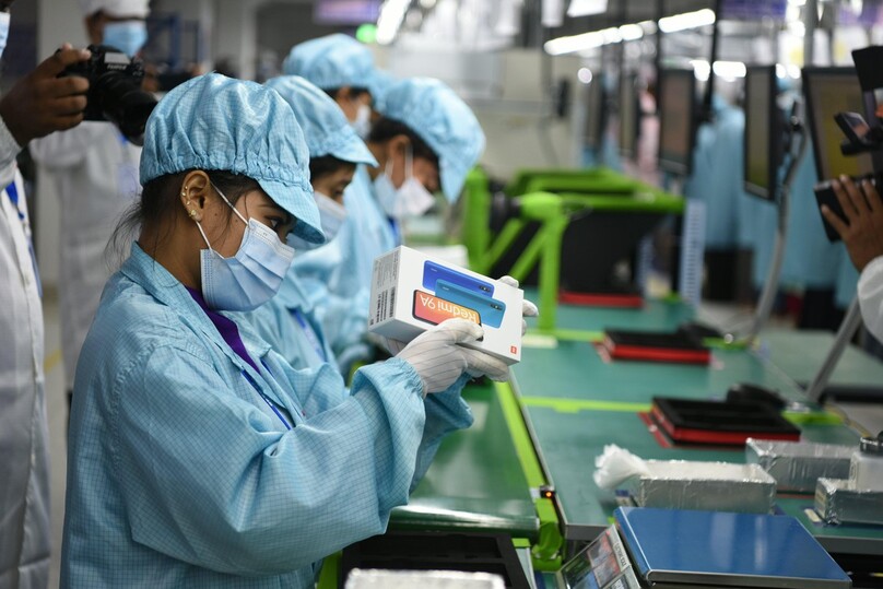 DBG Technology’s Xiaomi mobile phone assembly factory in Rewari district, Indian state of Haryana. Photo courtesy of the company.