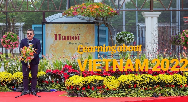 The 'Learn About Vietnam 2022' program is part of the Home Hanoi Spring 2022 event in Mailand Hanoi City, Hanoi. Photo courtesy of the organizer.