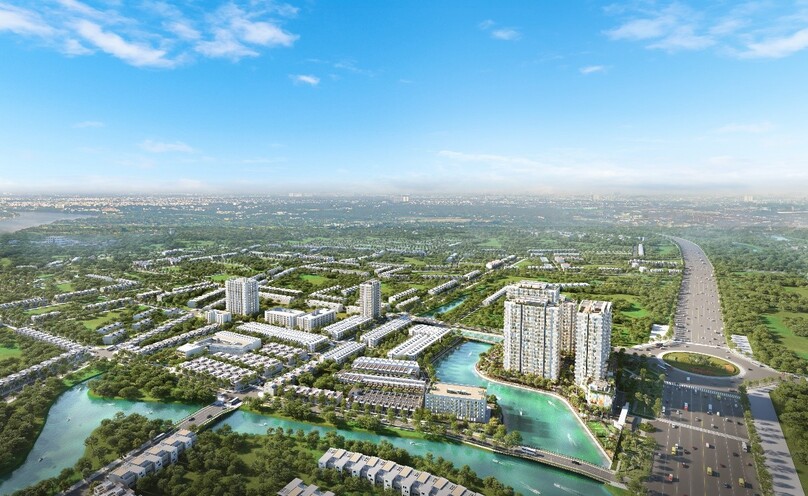 An artist’s impression of the MT Eastmark City complex in Thu Duc city on the outskirts of HCMC, southern Vietnam. Photo courtesy of MT Eastmark City.
