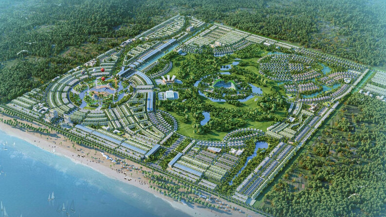 An illustration of FLC Mega City Bac Lieu in Bac Lieu province, southern Vietnam. Photo courtesy of the company.