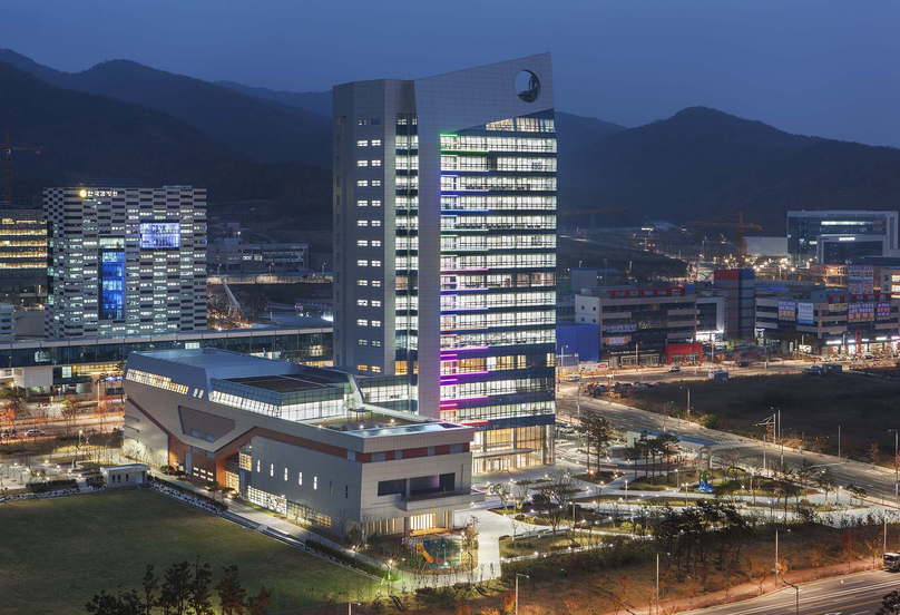 The Korea Credit Guarantee Fund headquarters in Daegu, South Korea. Photo courtesy of the company.