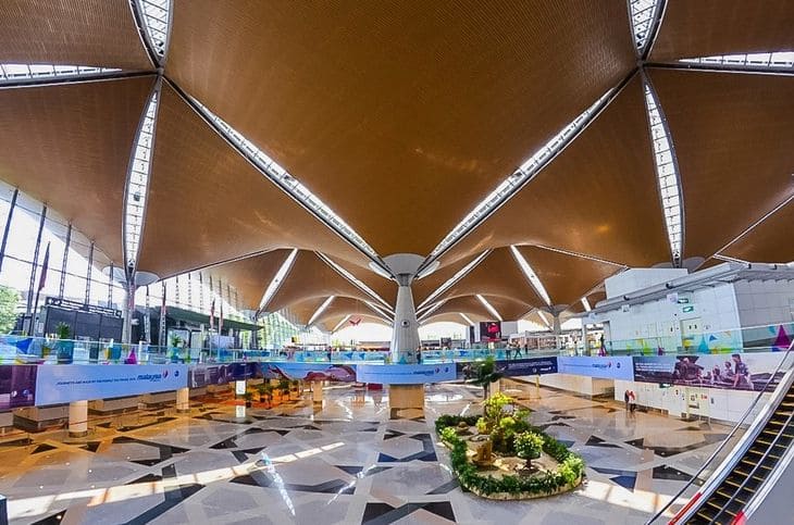 Kuala Lumpur International Airport, Malaysia. Photo courtesy of MalaysiaVisa.