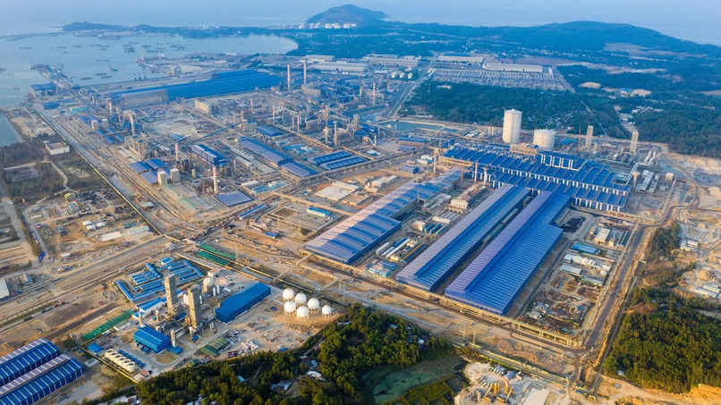 An aerial view of Dung Quat Economic Zone in Quang Ngai, central Vietnam. Photo courtesy of the province.