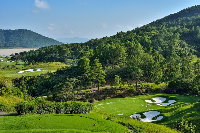 Phoenix Golf and Resorts invested by South Korea's Charmvit Group in Hoa Binh province, northern Vietnam. Photo courtesy of the course.
