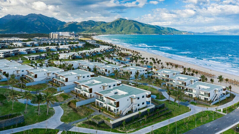 An aerial view of Alma Resort, Khanh Hoa province, central Vietnam. Photo courtesy of the resort.