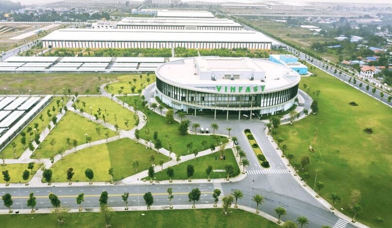 VinFast auto manufacturing complex in Hai Phong city, northern Vietnam. Photo courtesy of VinFast.
