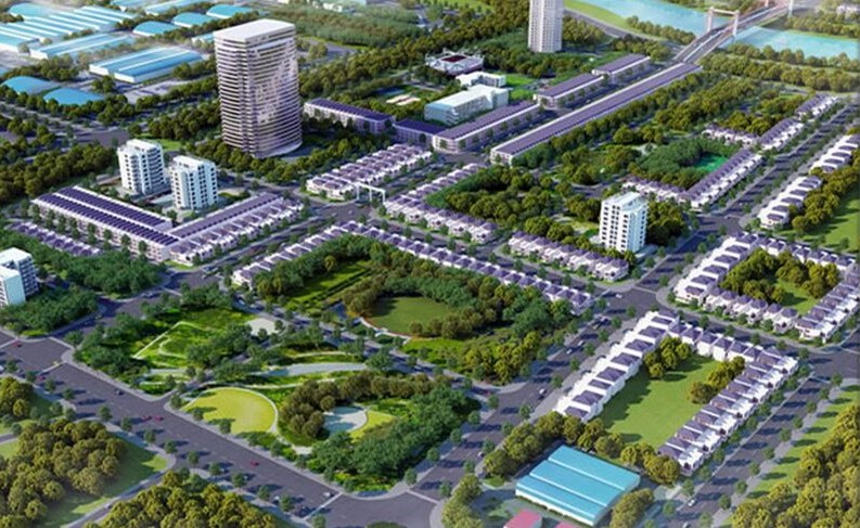 An illustration of Danang High-tech Park in Danang city, central Vietnam. Photo courtesy of the park.