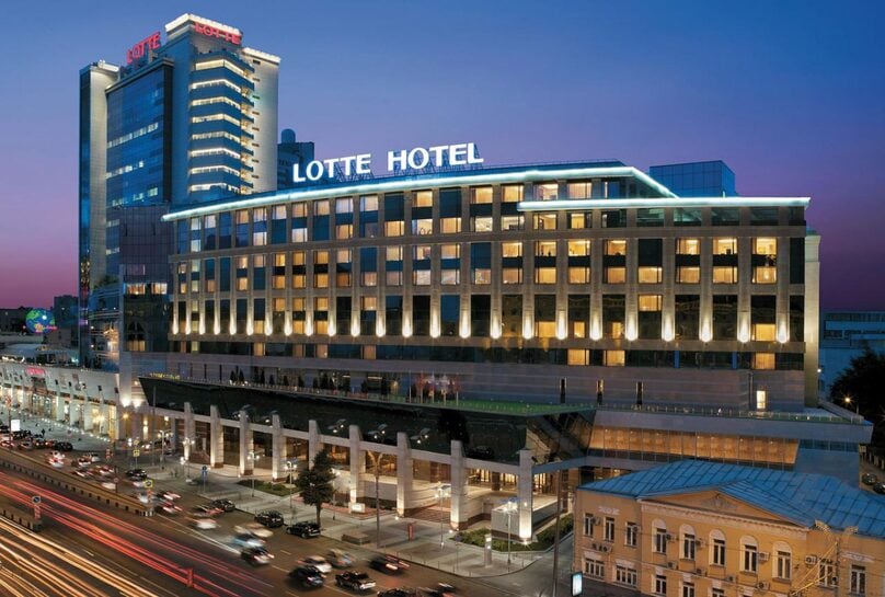 Lotte Hotel Hanoi in Lieu Giai street, Ba Dinh district, Hanoi. Photo courtesy of the hotel.