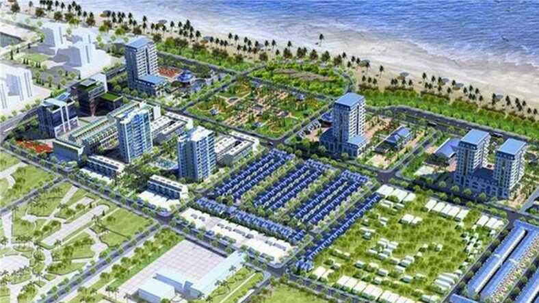An illustration of Nghi Son Economic Zone in Thanh Hoa province, central Vietnam. Photo courtesy of the zone.