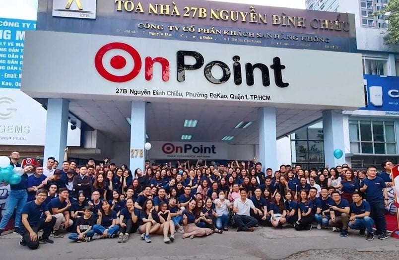 OnPoint staff at its headquarters in Ho Chi Minh City’s District 1. Photo courtesy of the company.