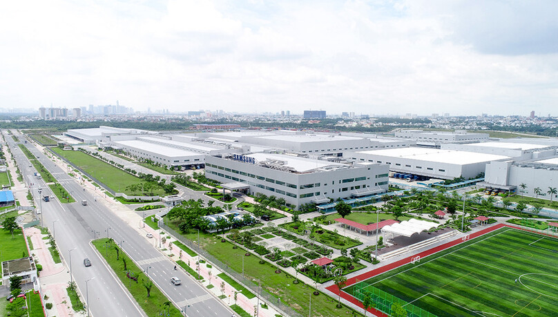 Samsung Electronics HCMC CE Complex in Saigon Hi-Tech Park, HCMC. Photo courtesy of SEHC.