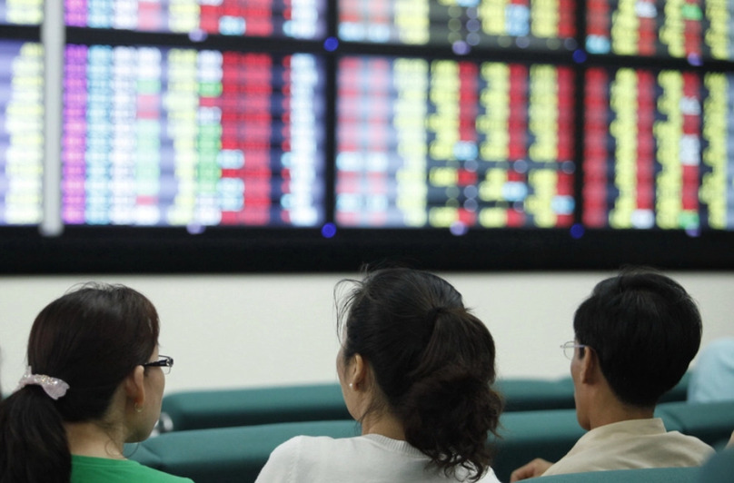 Bank stocks are the main driver for VN-Index's bullish trend on June 28, 2022. Photo by The Investor/Gia Huy.