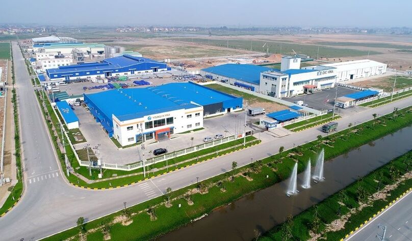 Yen Phong Industrial Park in Bac Ninh province, an emerging manufacturing hub in northern Vietnam. Photo courtesy of the park.